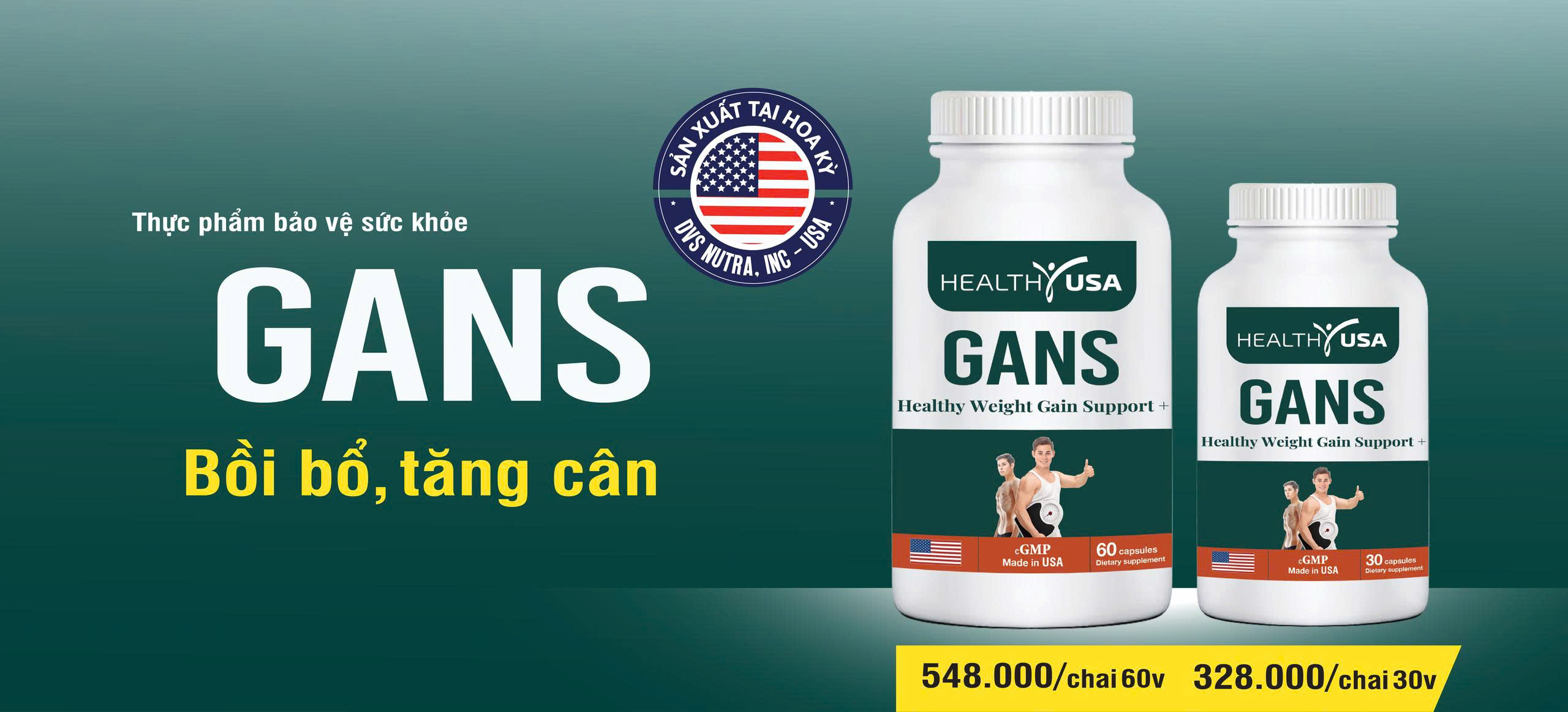 Gans – bồi bổ, tăng cân